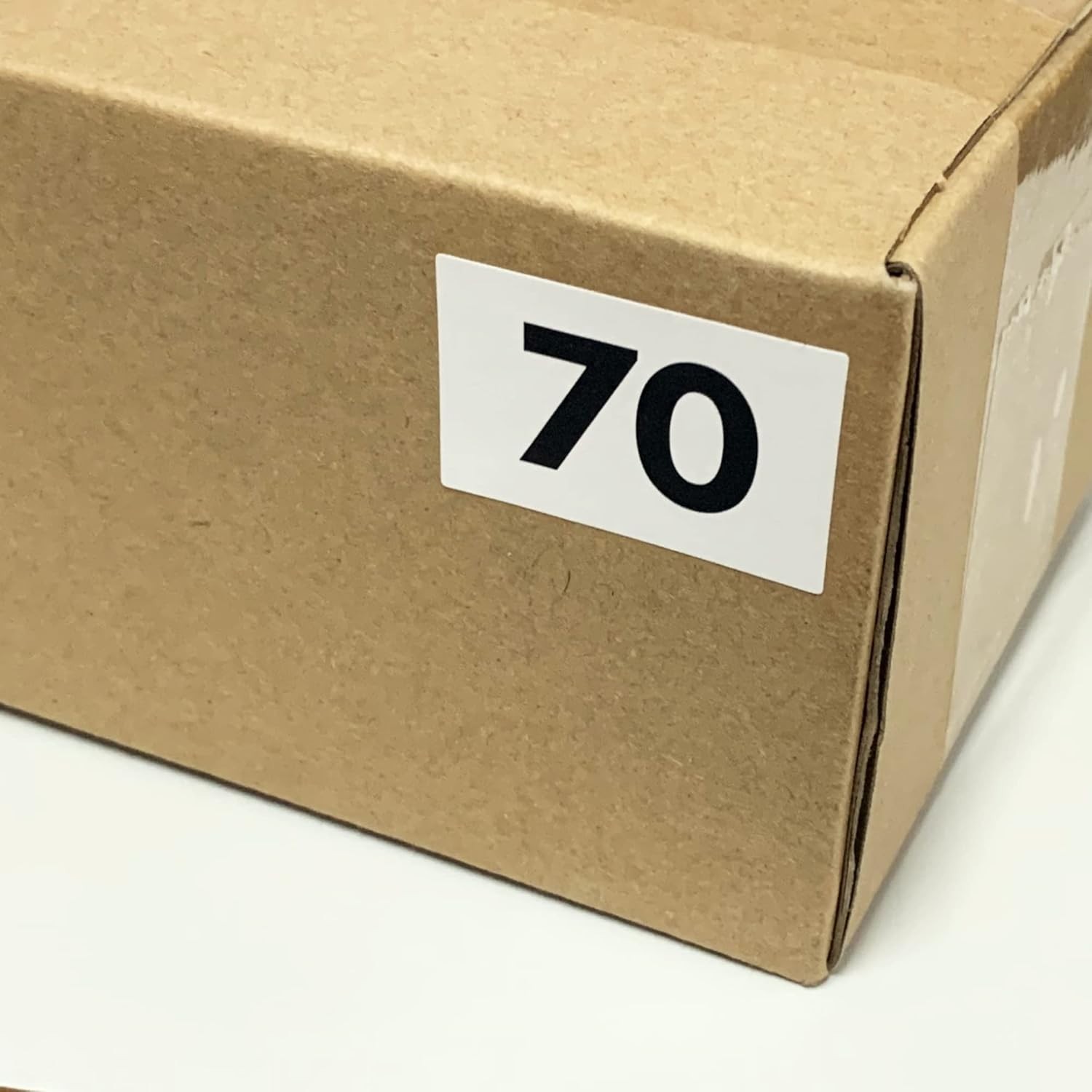 5 Sets, 1-100 Number Stickers Waterproof Vinyl – 1.5″ x 1″, Black Numbers