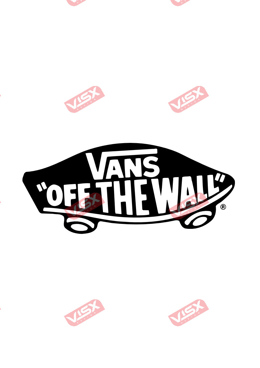 Vans Off The Wall Skateboarding Car Decal Auto Sticker Vehicle Vinyl Window