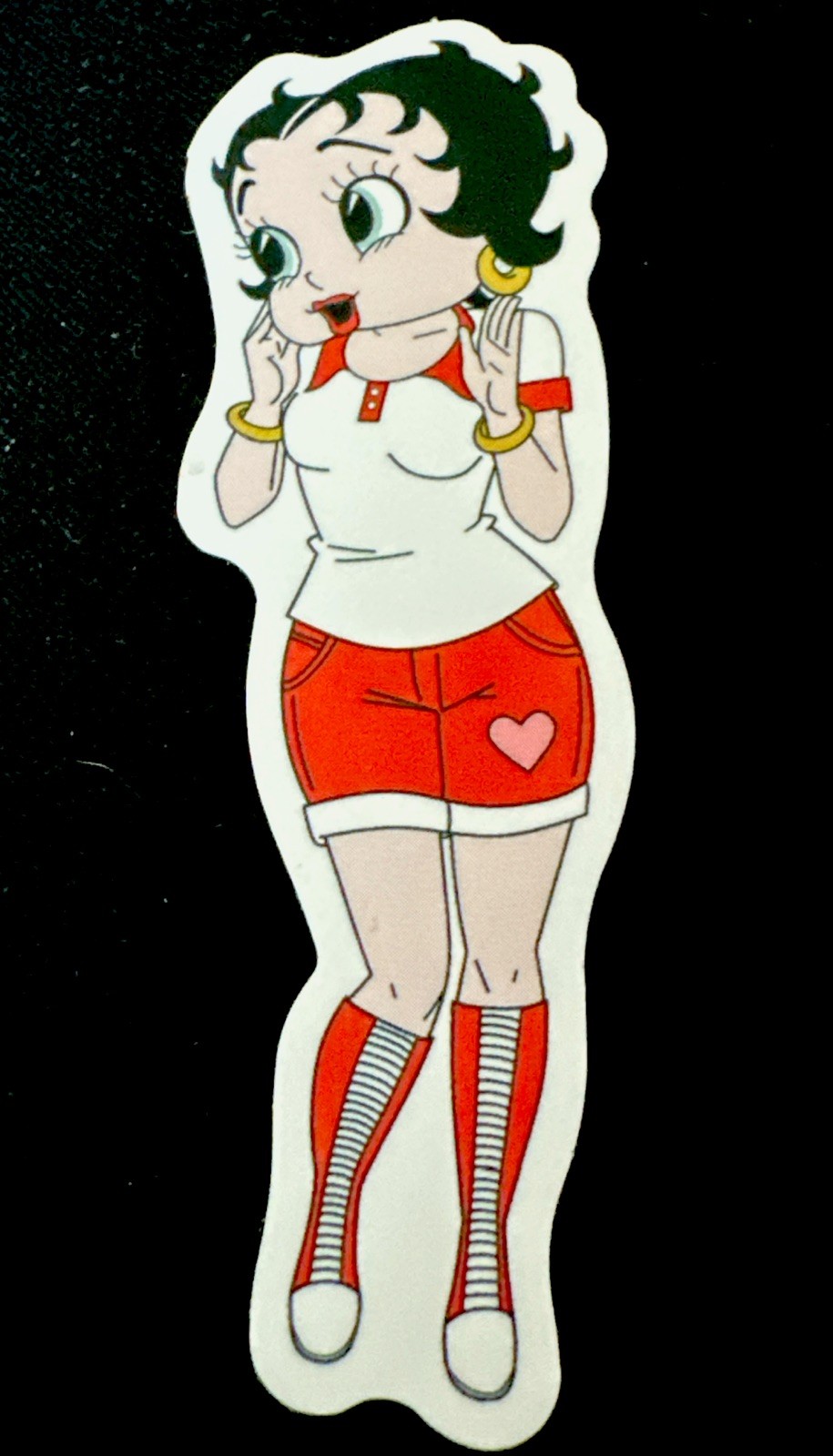 BETTY BOOP STICKER✨💋❤️💋✨3 1/4” X 1”✨SEXY & CUTE✨Boop Oop A Doop✨AWESOME💫