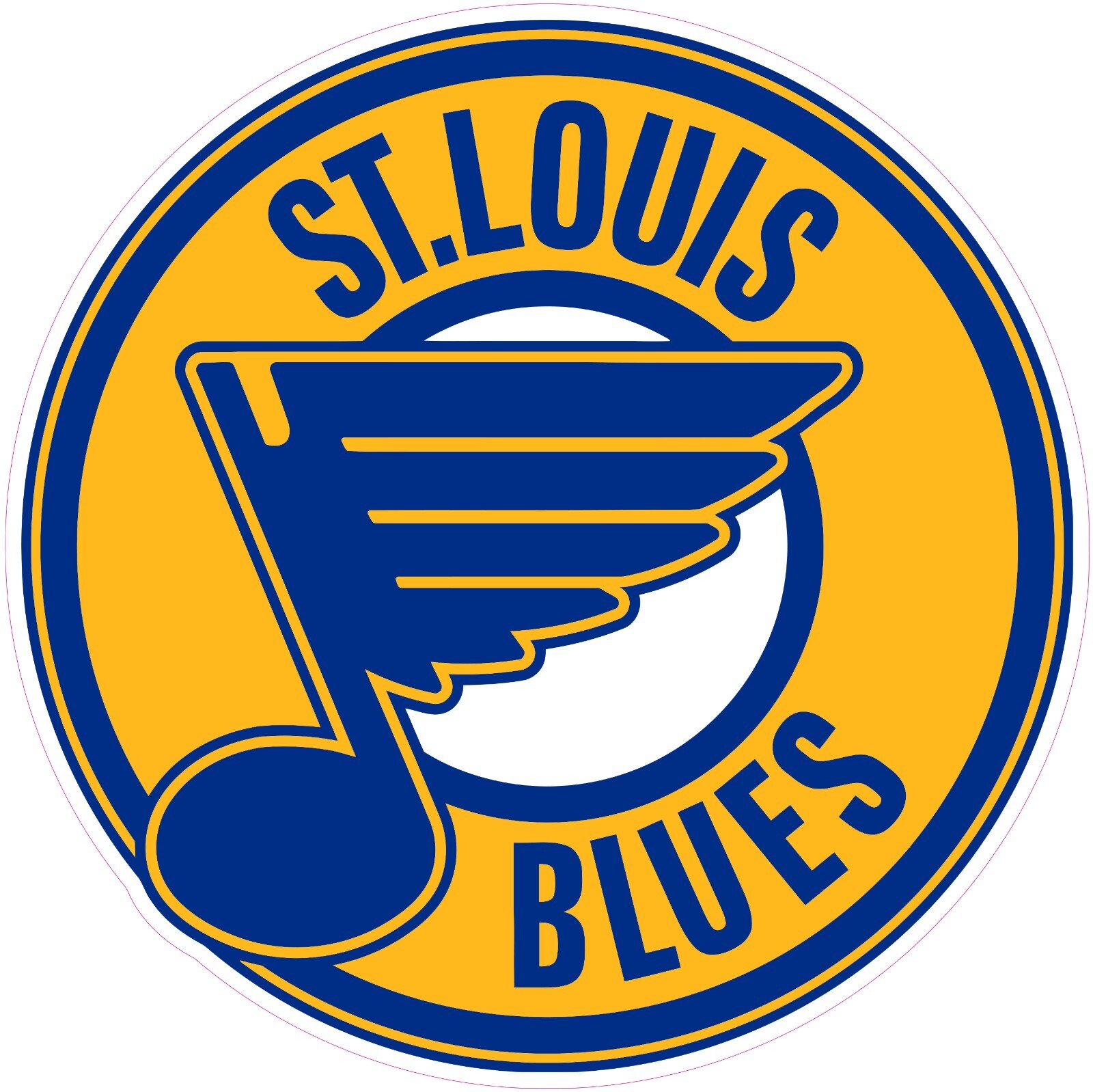 St Louis Blues Hockey Vinyl Decal Sticker Car Truck Bumper Laptop Tumbler Mug