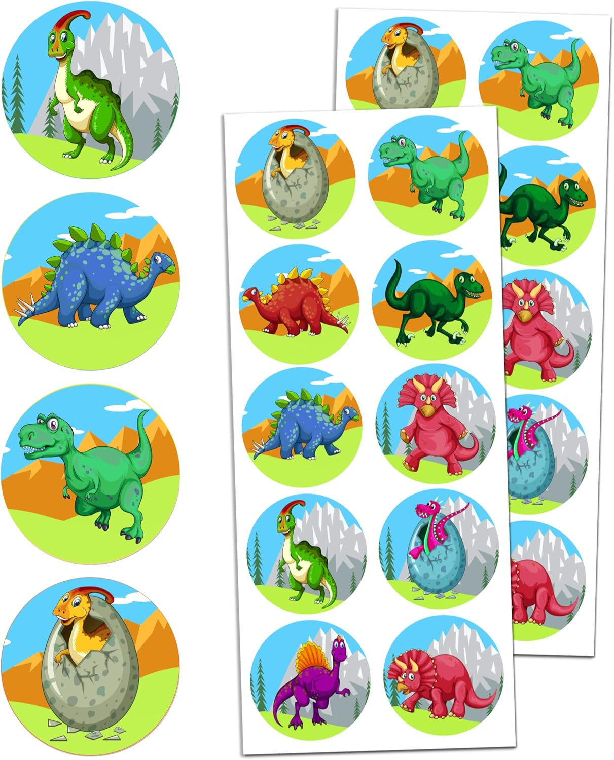 Planet Solar System Stickers, 1.5″ – 20 Sheets, 200 Stickers