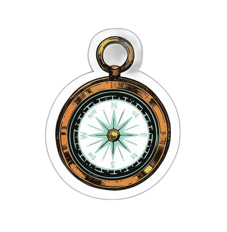 Compass Sticker Decal