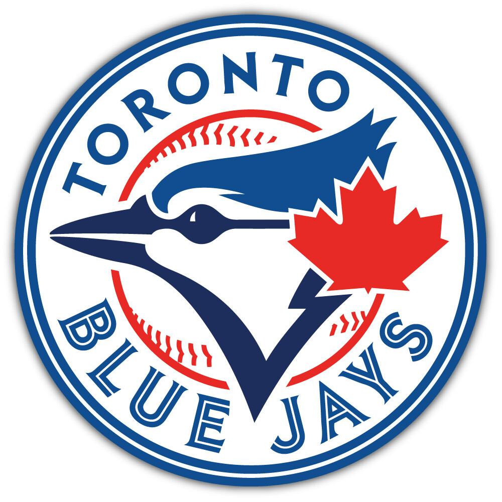 Toronto Blue Jays MLB Baseball Sport Logo Car Bumper Sticker Decal “SIZES”
