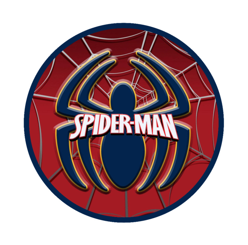 Spiderman Spider Logo – 4″ Handmade Vinyl Decal Sticker Car Cooler Laptop Truck