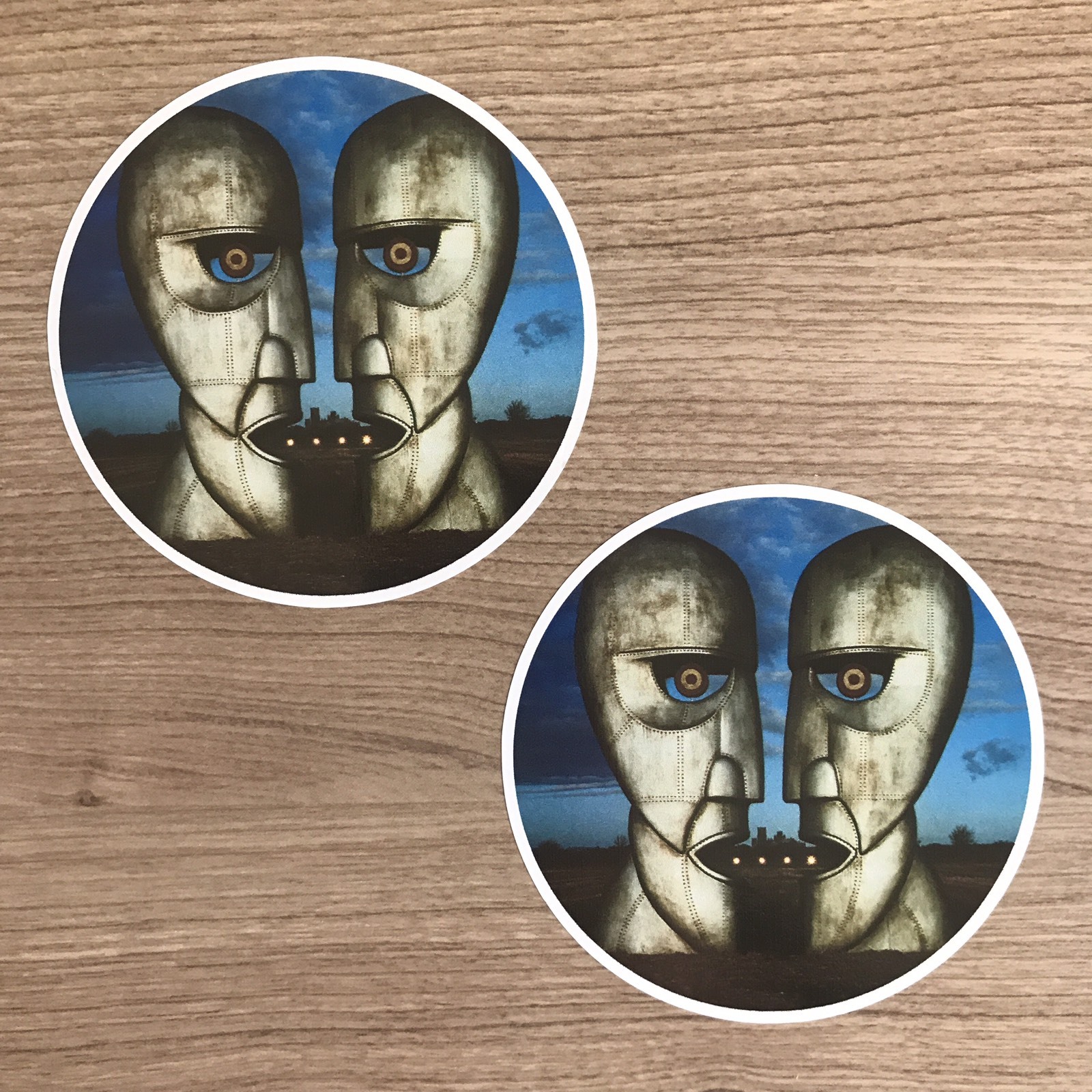 Pink Floyd The Division Bell 4″ Wide Vinyl Sticker – BOGO