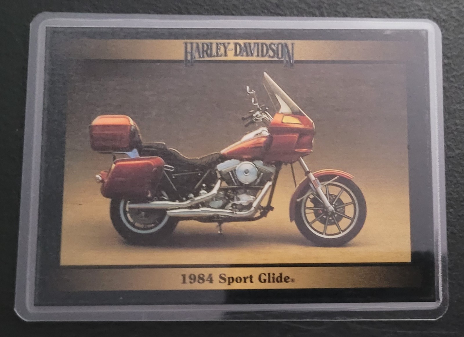 Vintage Harley Davidson Collectible Card Fridge/Locker/Cabinet Laminated Magnets