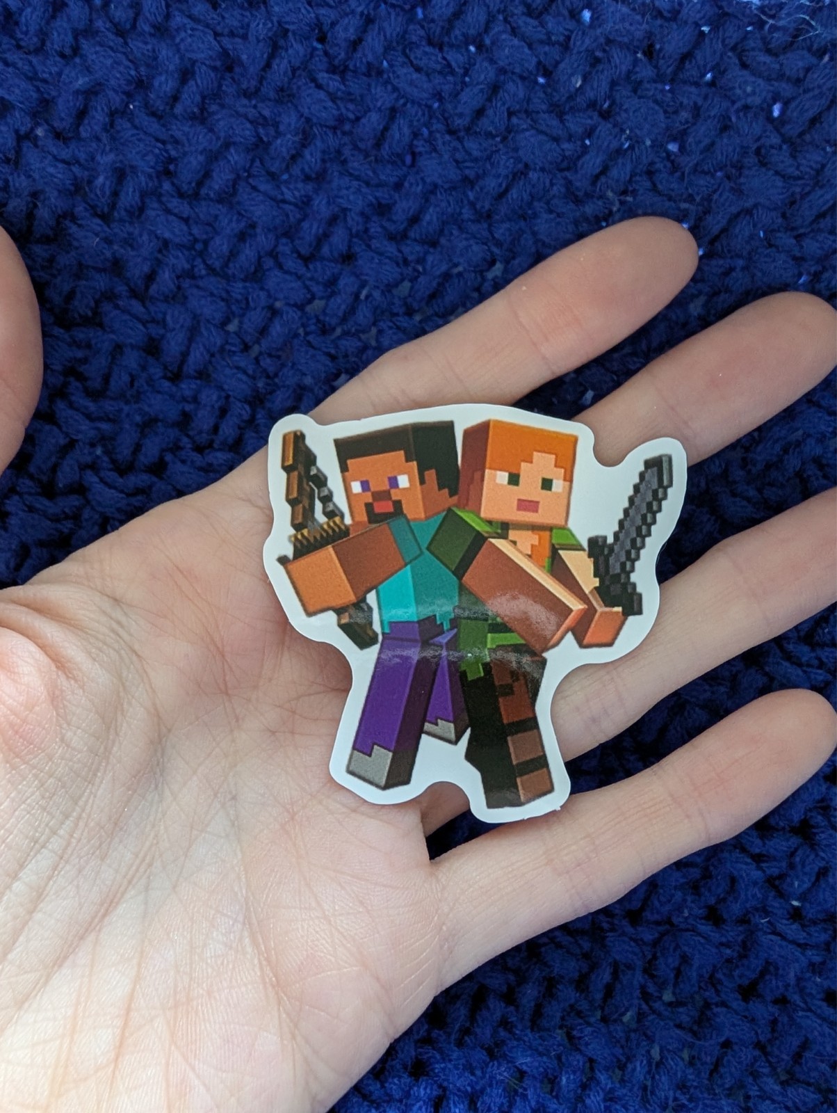 Pixel graphic, Video game, Minecraft, Vinyl, Sticker