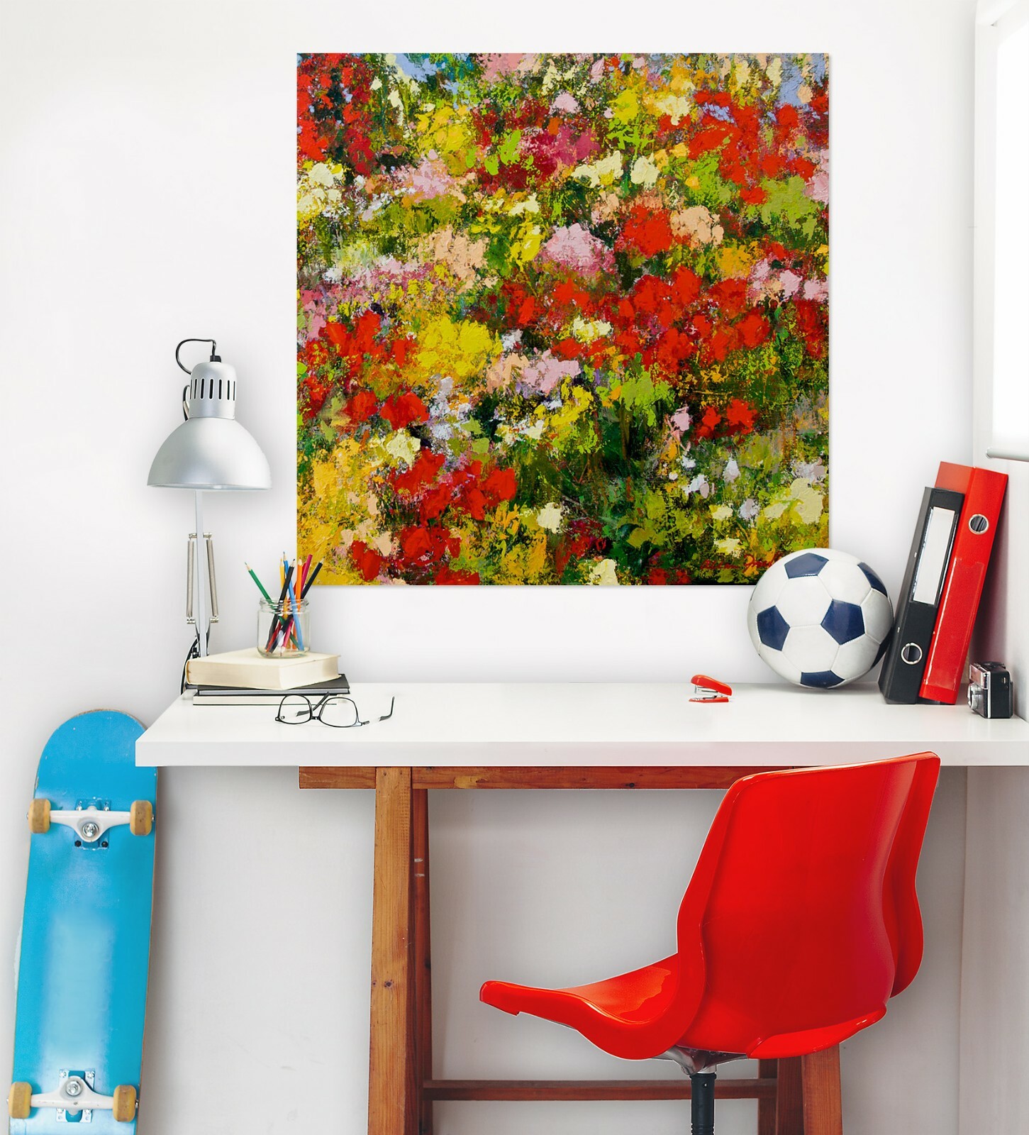 3D Oil Painting Flower A212 Wall Stickers Wall Murals Wallpaper Allan P Amy