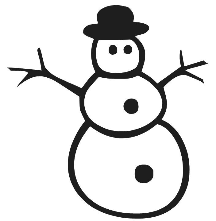 SNOWMAN STICKER DECAL XMAS SNOW FROSTY WINDOW LAPTOP DECORATION CHOOSE COLOR