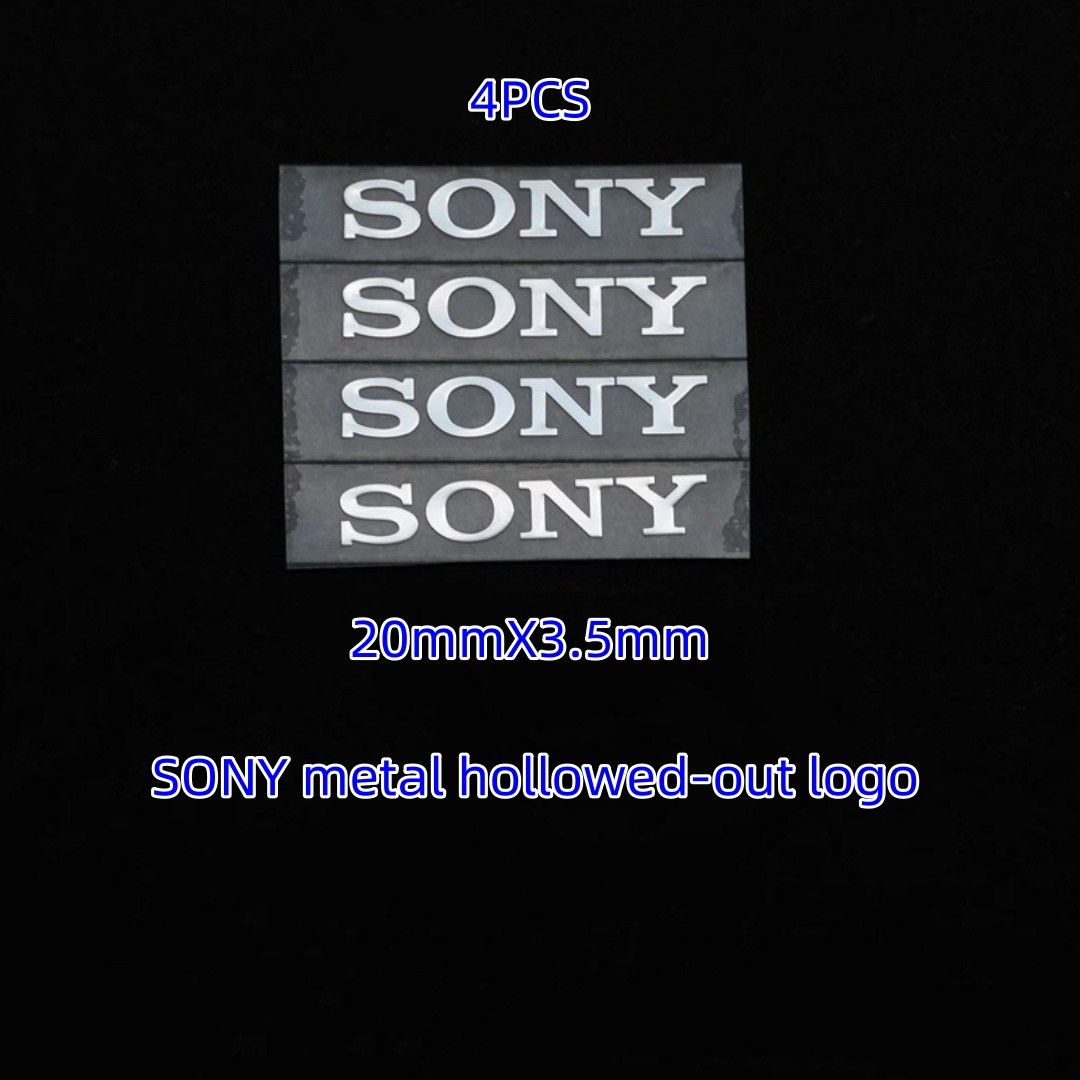 Logo Decal Vinyl Sticker For SONY Camera Camcorder Photography DSLR Photo