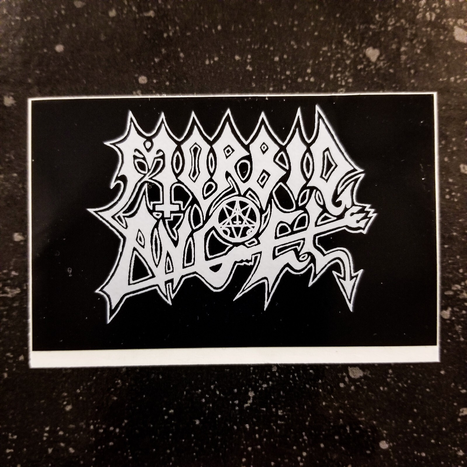 Morbid Angel Logo 4 x 2″ Waterproof Vinyl Sticker Decal [💪 HQ Durability] Metal