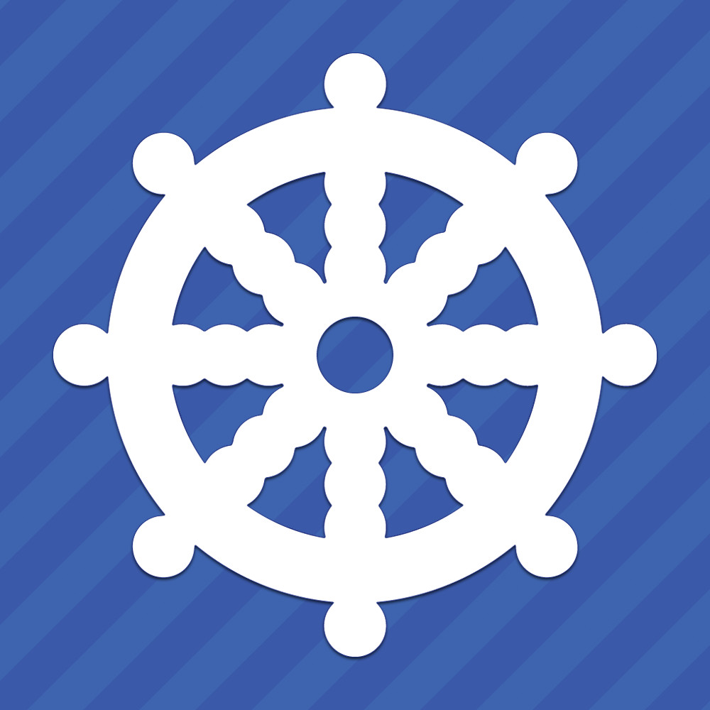 Dharma Wheel Vinyl Decal Sticker Yoga Buddha