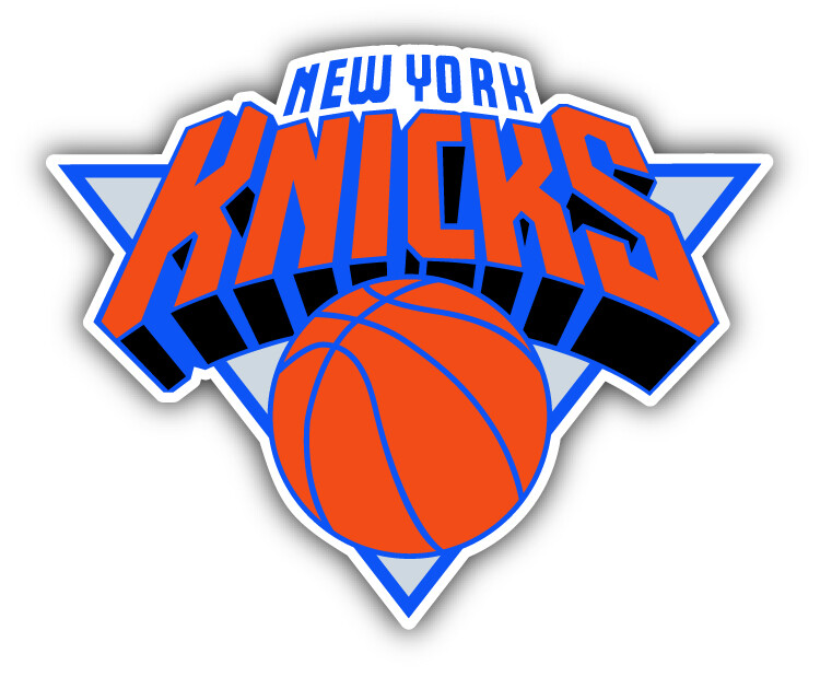 New York Knicks NBA Basketball Sport Logo Car Bumper Sticker Decal “SIZES”