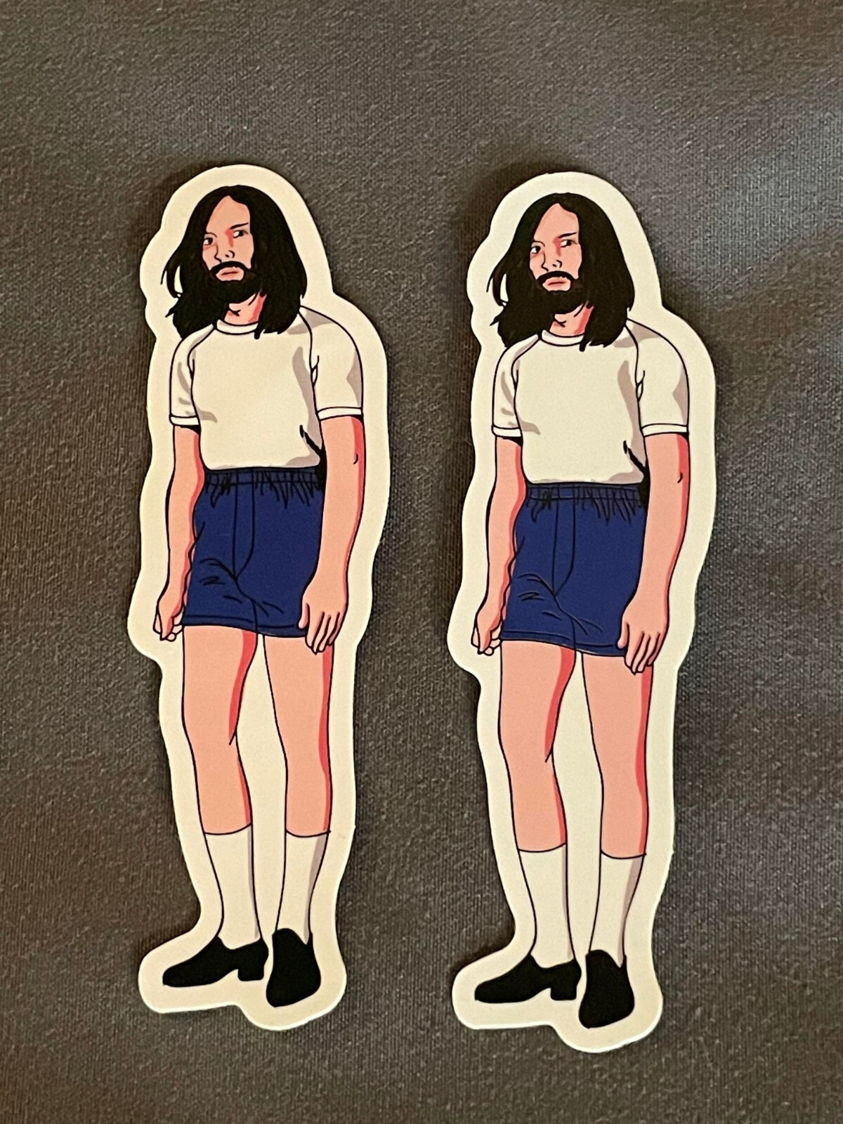 Lot (2) BREAKBOT 1″ x 3 1/4″ Baby I’m Yours Logo STICKERS Fast! FREE SHIP!
