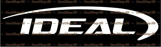 Ideal Bikes – Outdoor Sports – Bicycles – Vinyl Die-Cut Peel N’ Stick Decals
