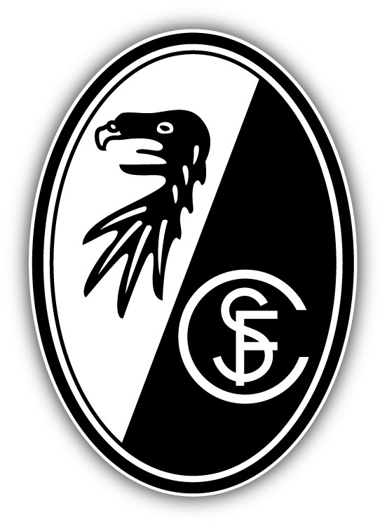 SC Freiburg Germany Soccer Football Car Bumper Sticker Decal 4” x 5”