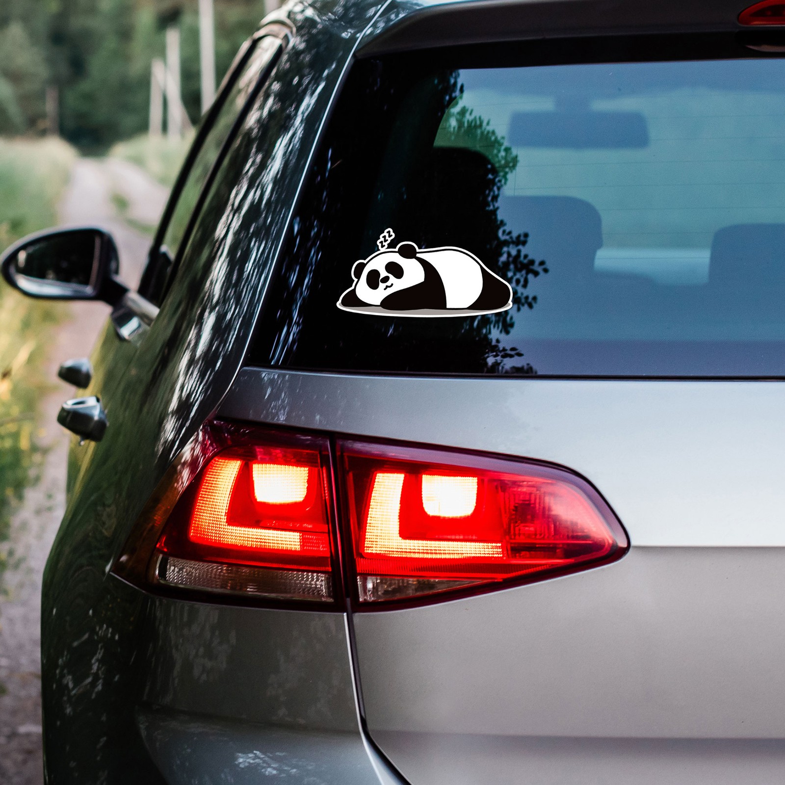 Sleeping Panda Bear – Vinyl Decal Sticker – Car Window Laptop – ebn7584