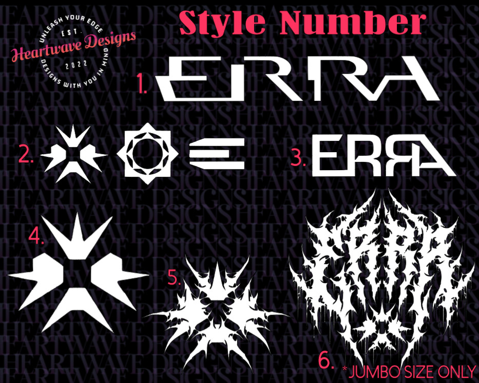ERRA Custom Decal Vinyl Stickers