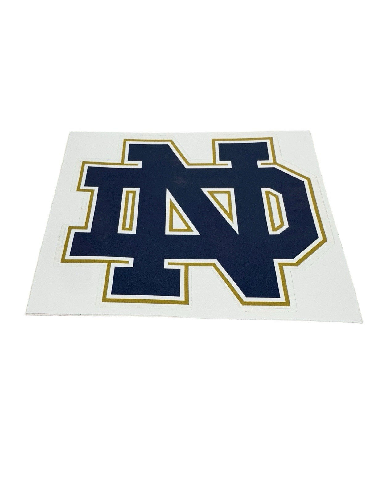 Notre Dame “Fighting Irish” ND Logo Sticker Decal 6.5″ x 5″