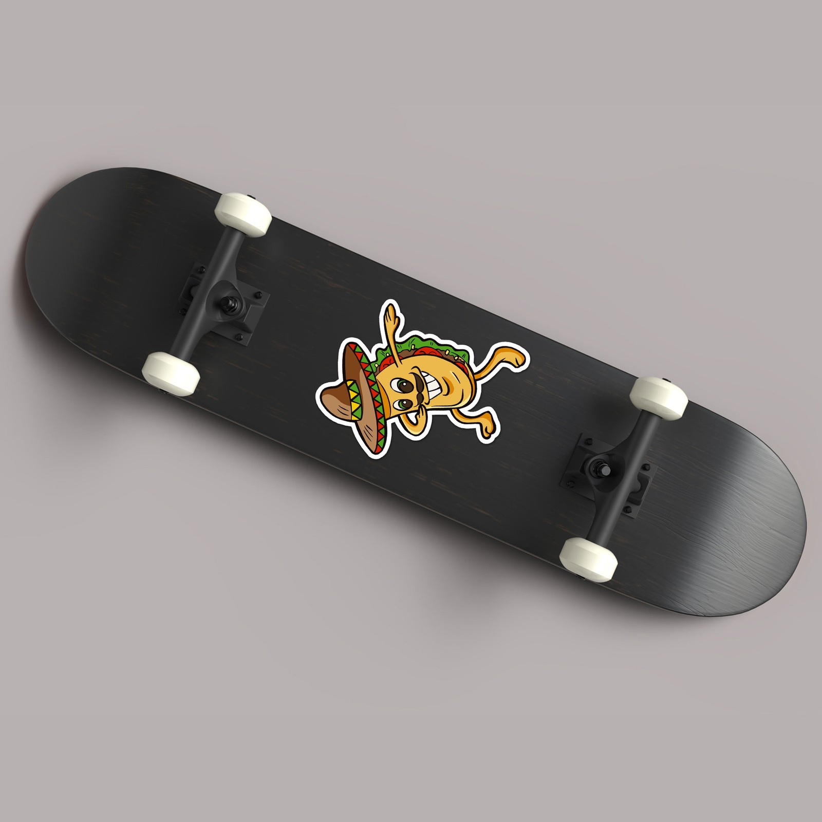 Dancing Taco – Vinyl Decal Sticker – Car Window Laptop – ebn8168