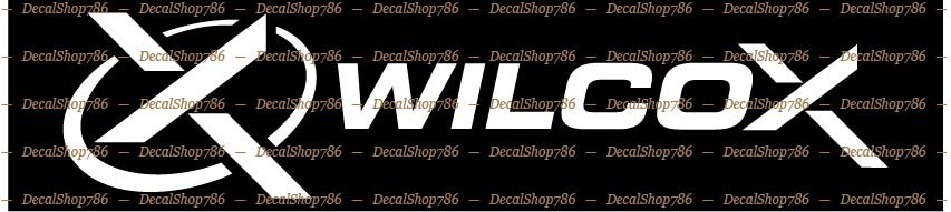 Wilcox Tactical Firearms – Hunting/Outdoors – Vinyl Die-Cut Peel N’ Stick Decals