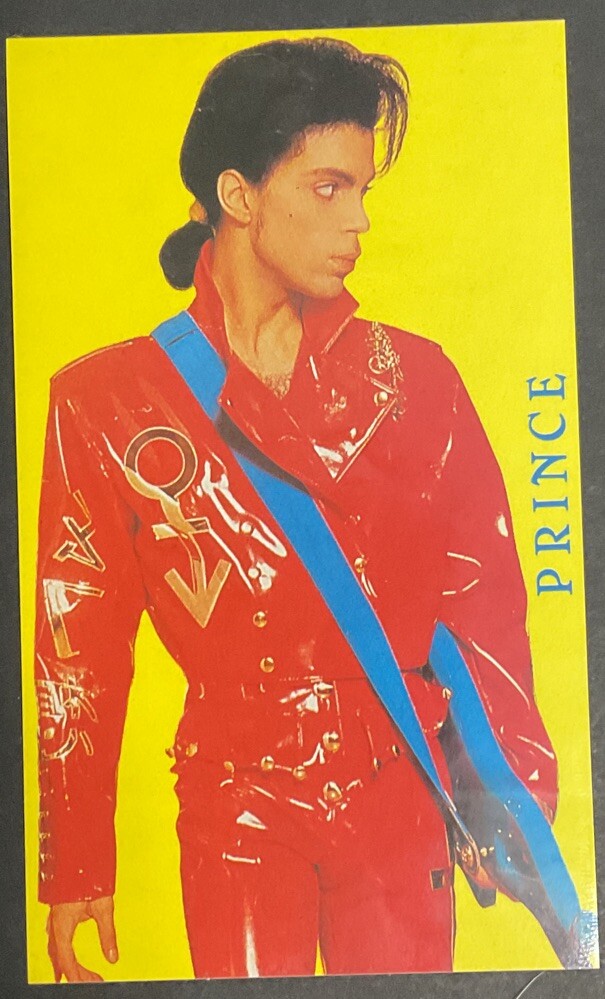 Prince – Original Glossy Sticker – 1990 Nude Tour – Vintage 3″x5″ – Unused