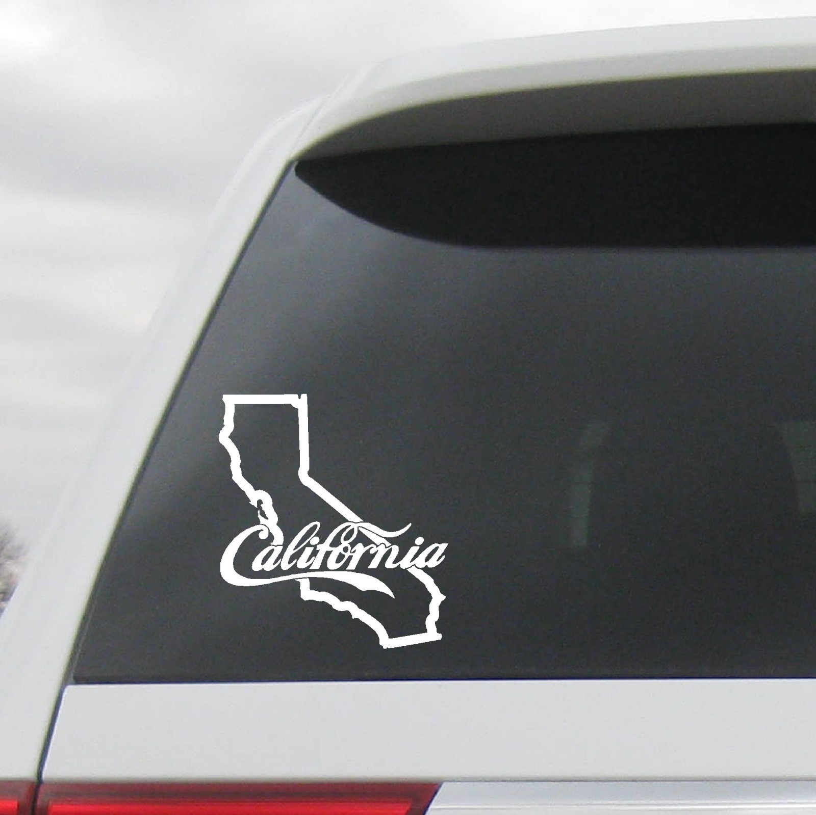 CALIFORNIA DECAL STICKER STATE MAP LOS ANGELES LA SAN DIEGO SAN FRANCISCO