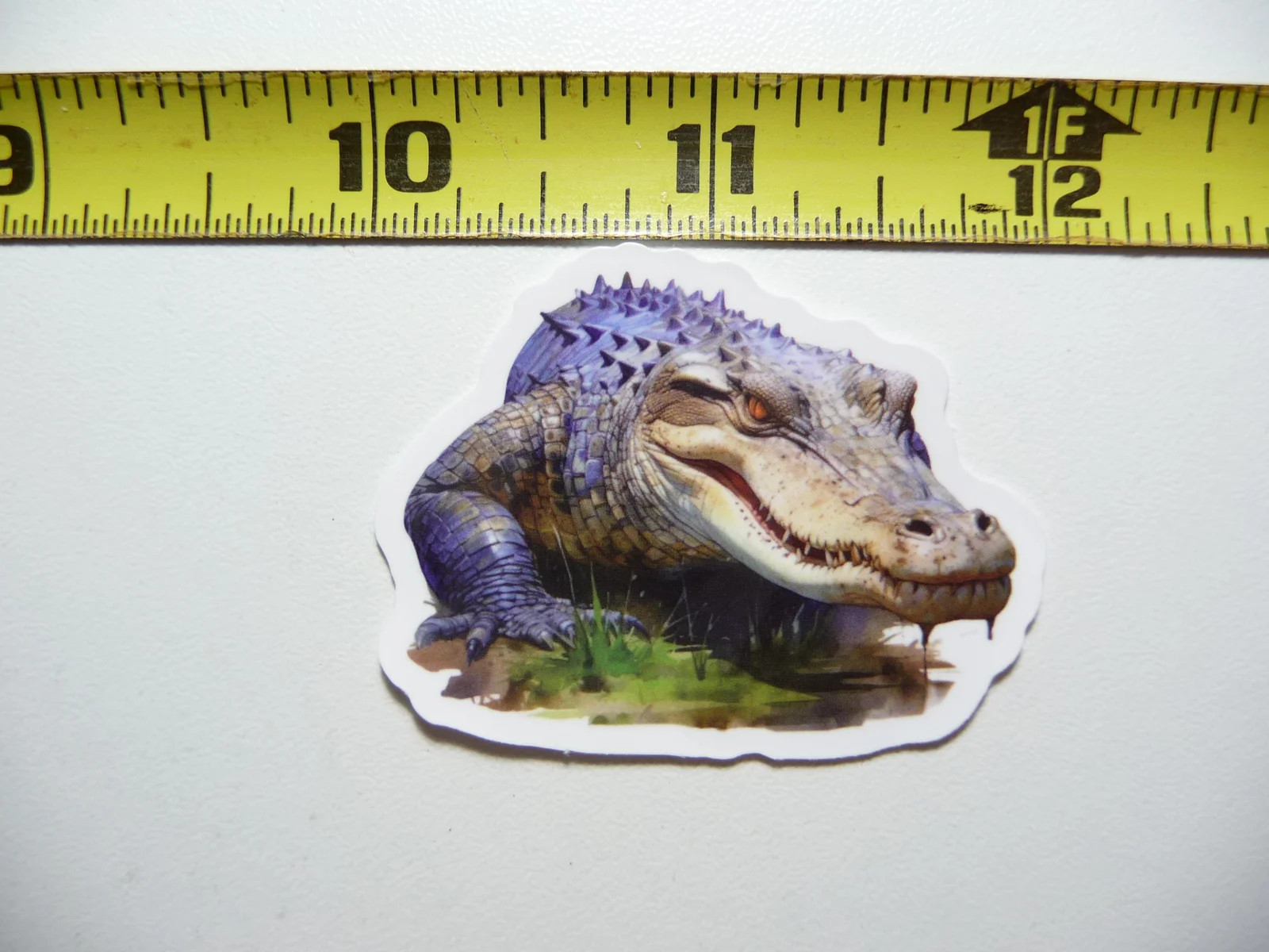 ALLIGATOR HUNTING SMALL STICKER DECAL WILDLIFE PRESERVE NATURE ANIMAL