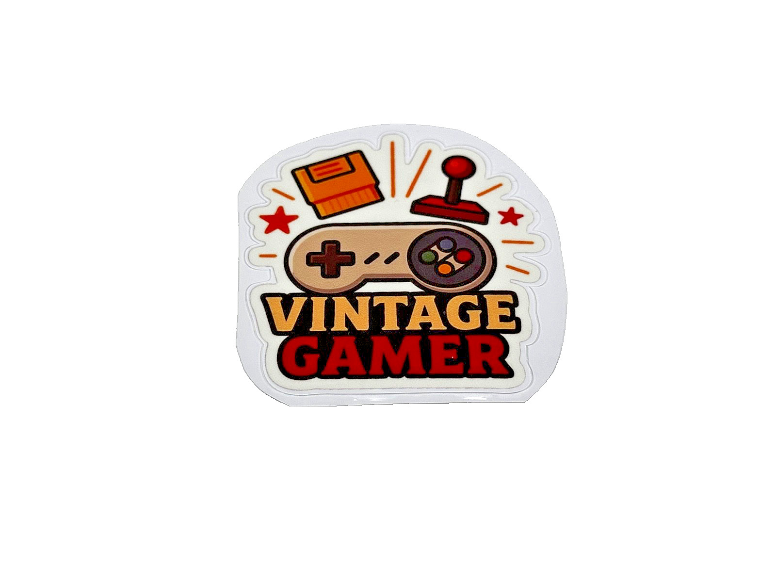 Vintage Gamer Sticker Decal Retro Classic Phone Laptop Tablet Tumbler Design New