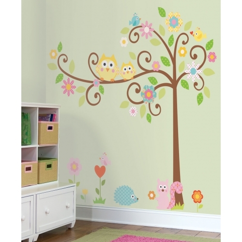 NEW Scroll Tree Wall Mega 163cm Mural Removable wall decals stickers appliques
