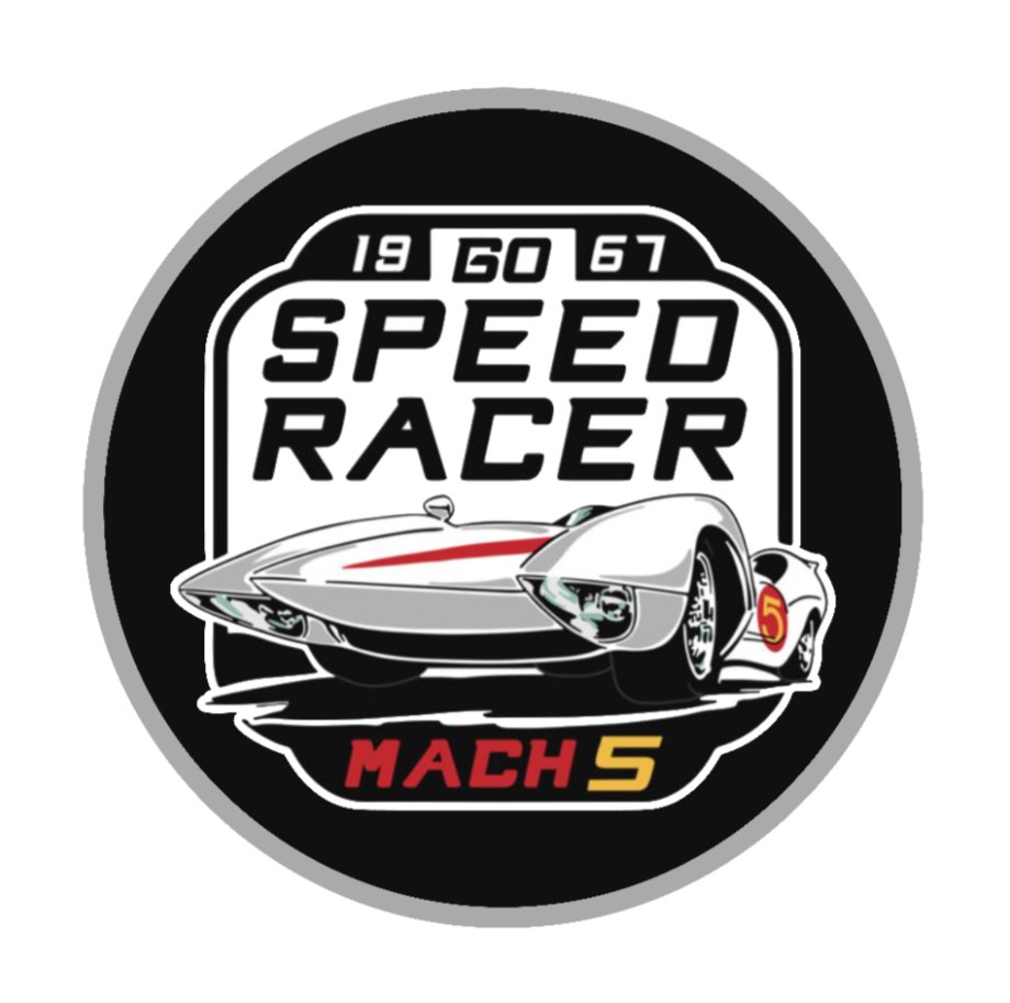 Speed Racer (1967) – 4″ Handmade Vinyl Decal Sticker Car Truck Laptop Cooler 26