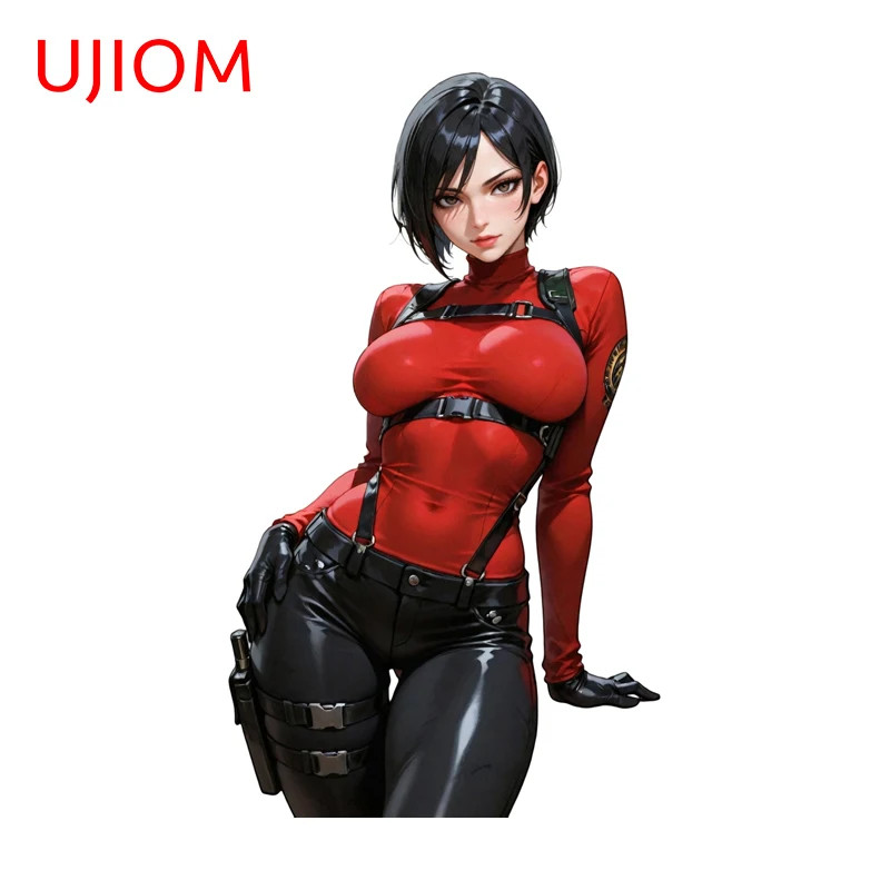 UJIOM For Ada Wong Graphics Wall Sticker Creative Personality Fridge Wardrobe