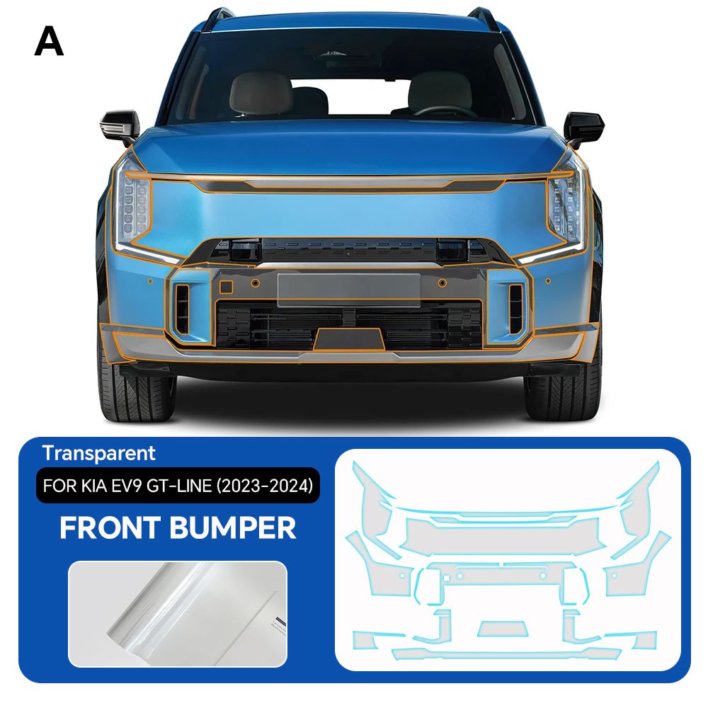 KIA EV9 GT/Land/Wind/Light 2023-UP Full Car Kit PreCut PPF Paint Protection Film
