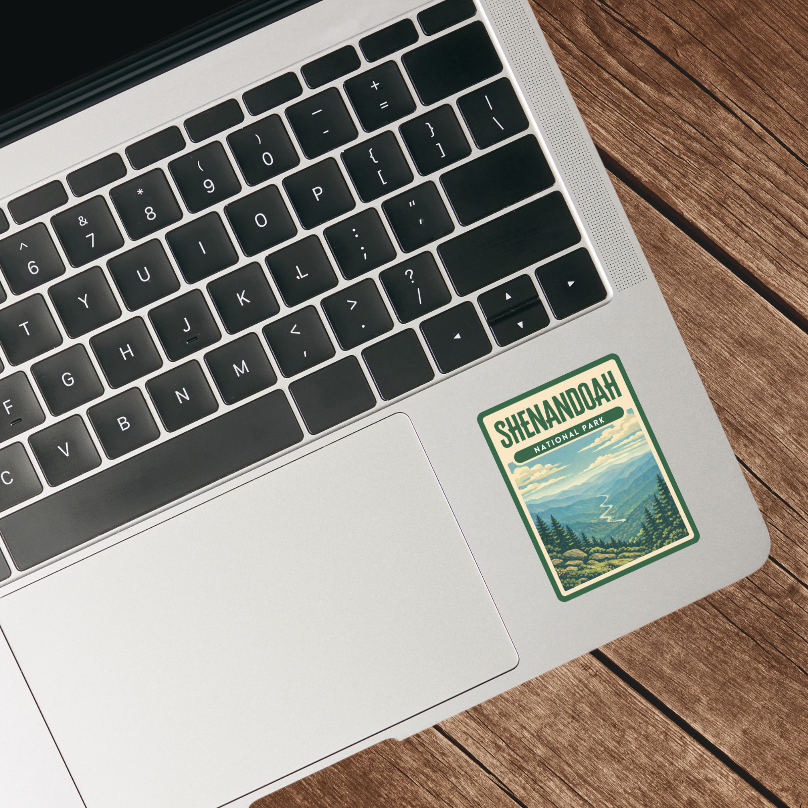 Shenandoah National Park Sticker Retro Screen Print Vinyl Decal Travel Gift