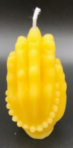 Praying Hands Beeswax Candle / Pray the Rosary