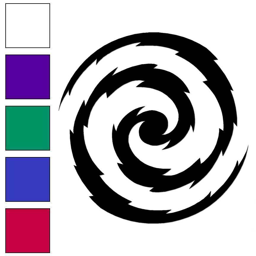 Hurricane, Vinyl Decal Sticker, Multiple Colors & Sizes #6364