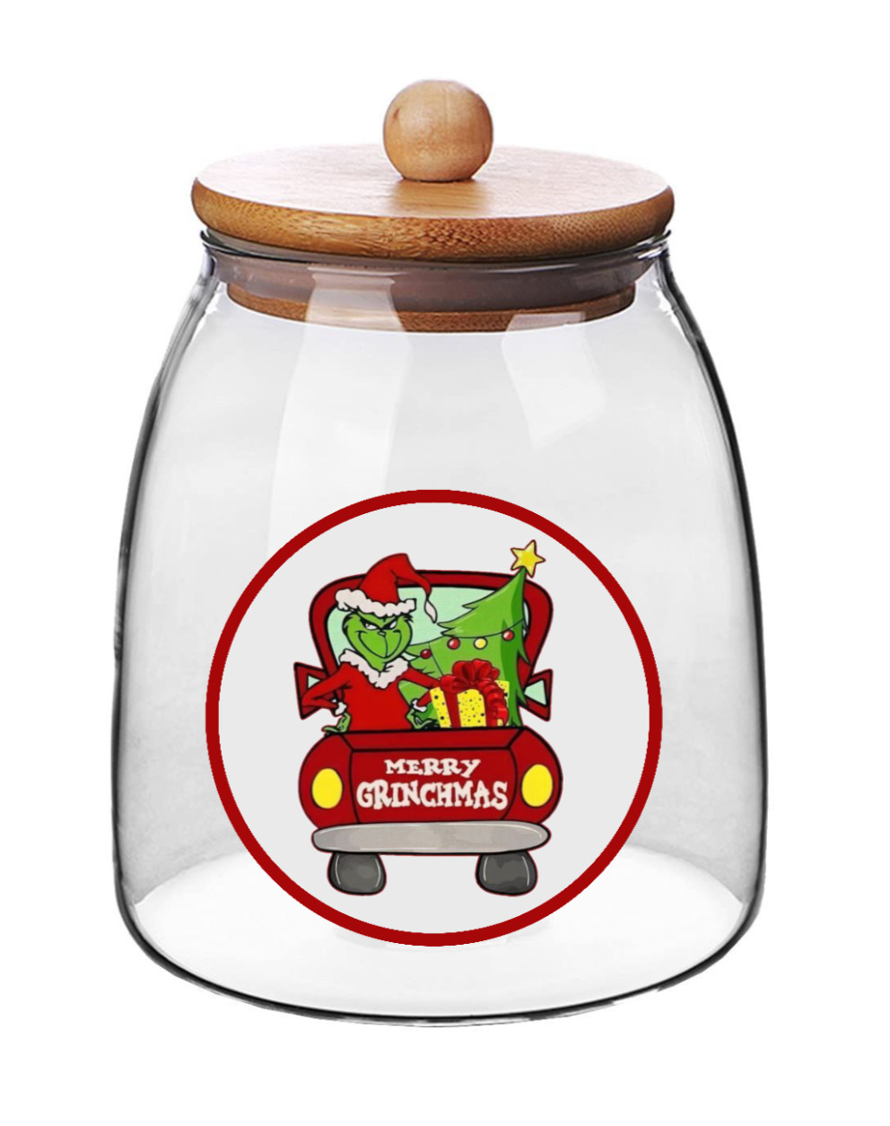 Christmas – Grinch “Merry Grinchmas” – 4″ Vinyl Decal Sticker Gift Decor Car 252