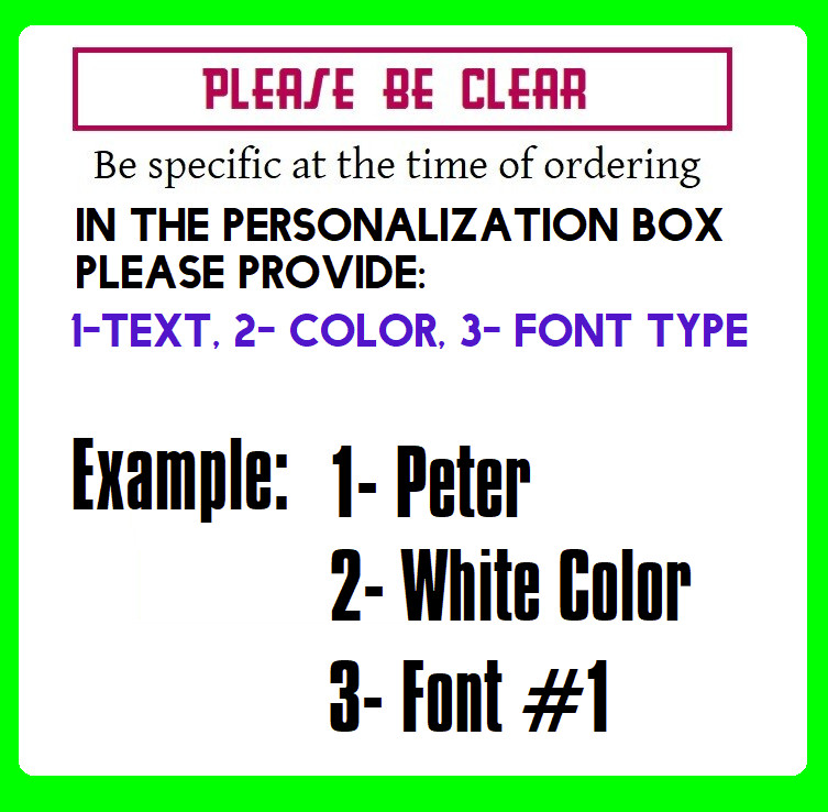 Custom Text Vinyl Lettering Sticker Decal Personalized – ANY TEXT ANY NAME {c22
