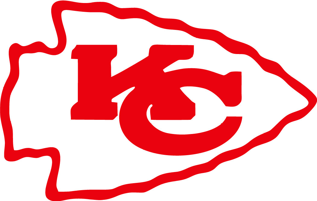Kansas City Chiefs Football VINYL DECAL Die Cut Car Decal Sticker