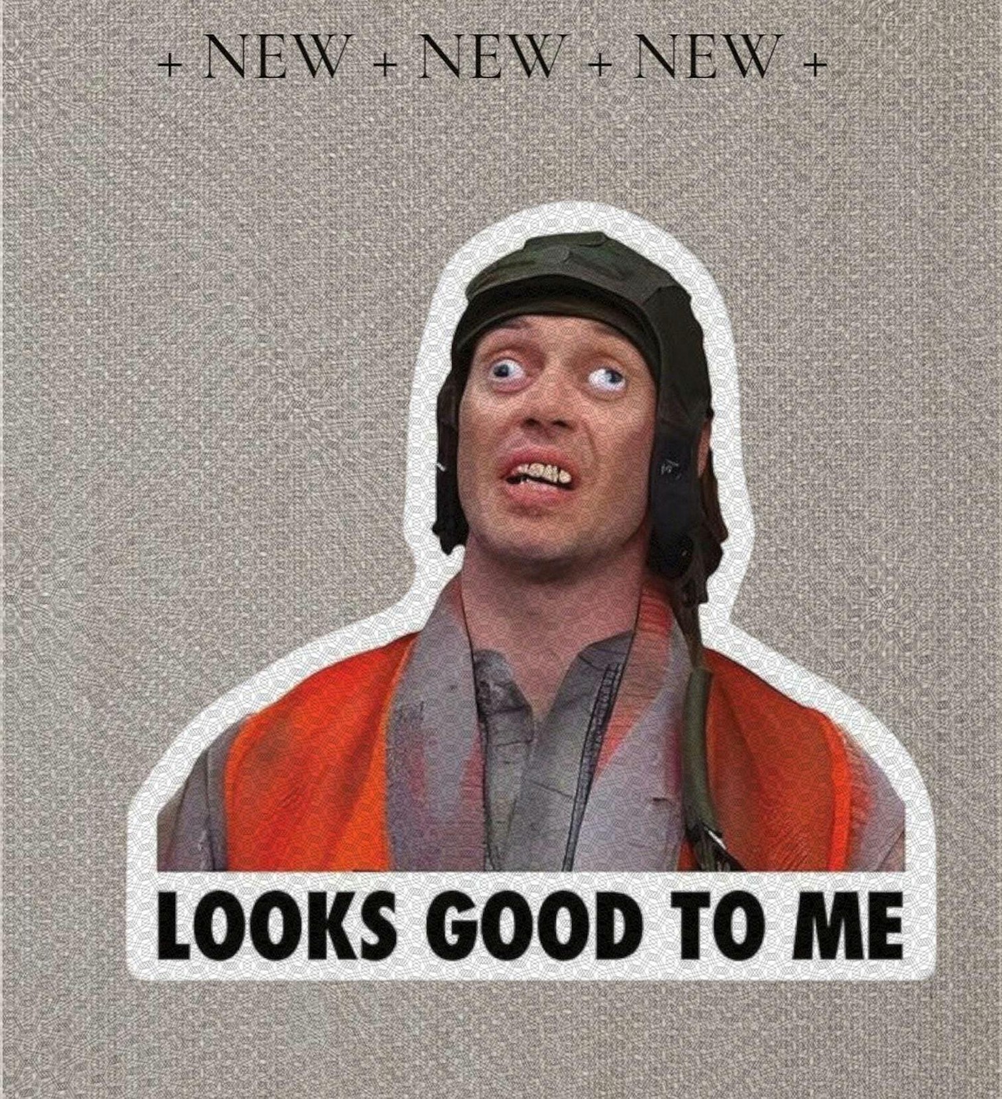 Funny Approval Sticker or Magnet: “Looks Good to Me” Office Humor