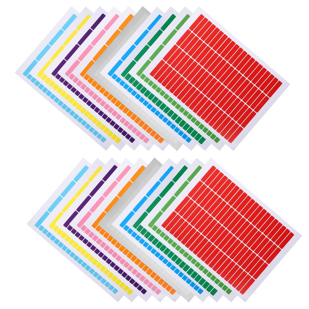 20 Sheets Waterproof Material Label Printer Sticker Paper Handwritten Stickers