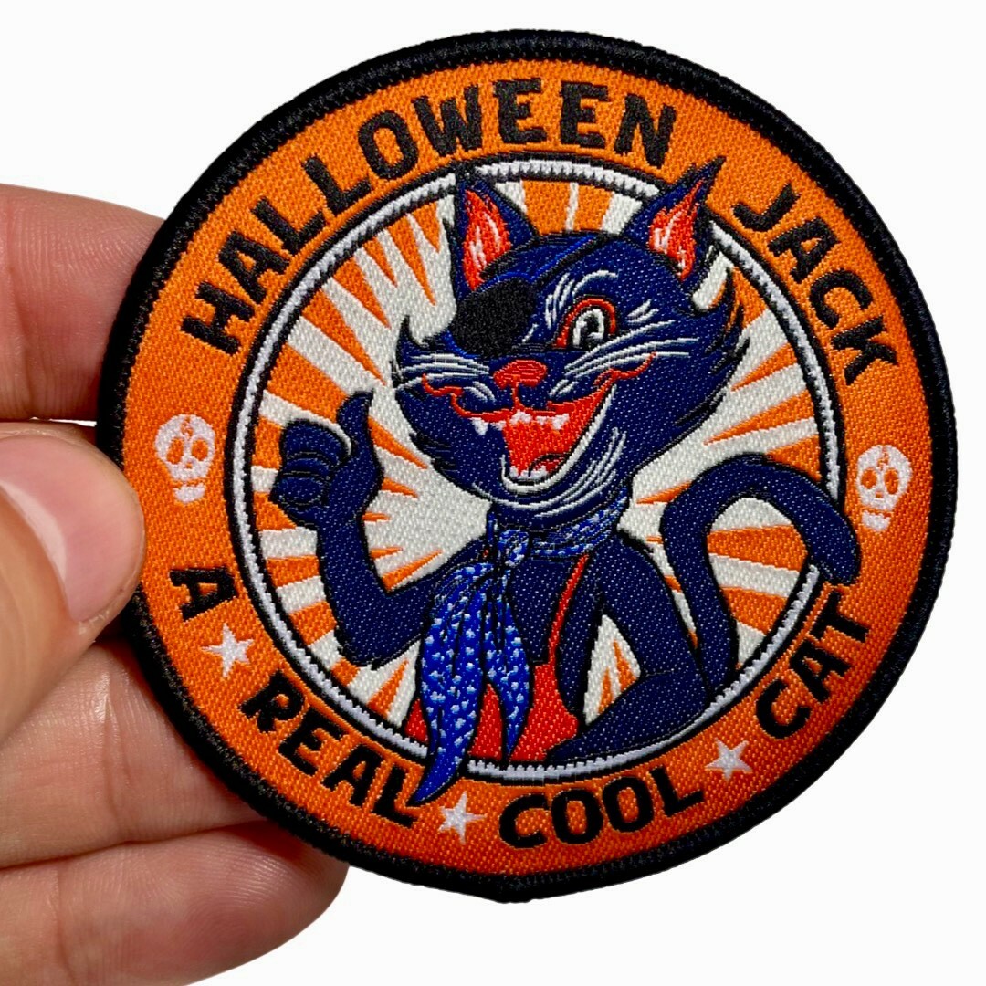 DAVID BOWIE “HALLOWEEN JACK” FABRIC PATCH – FREE SHIPPING!