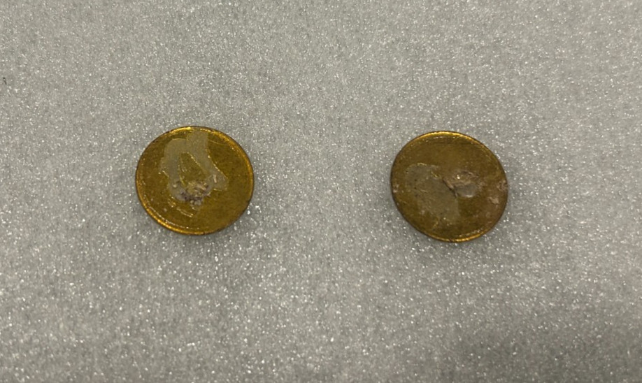1x Rare Token / Medallion / Coin Replacement Part Franklin Mint Scrabble Chair