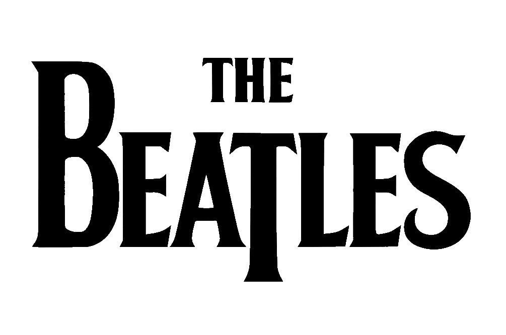 Music Rock Bands The Beatles, Black 22″ wall living room decal sticker