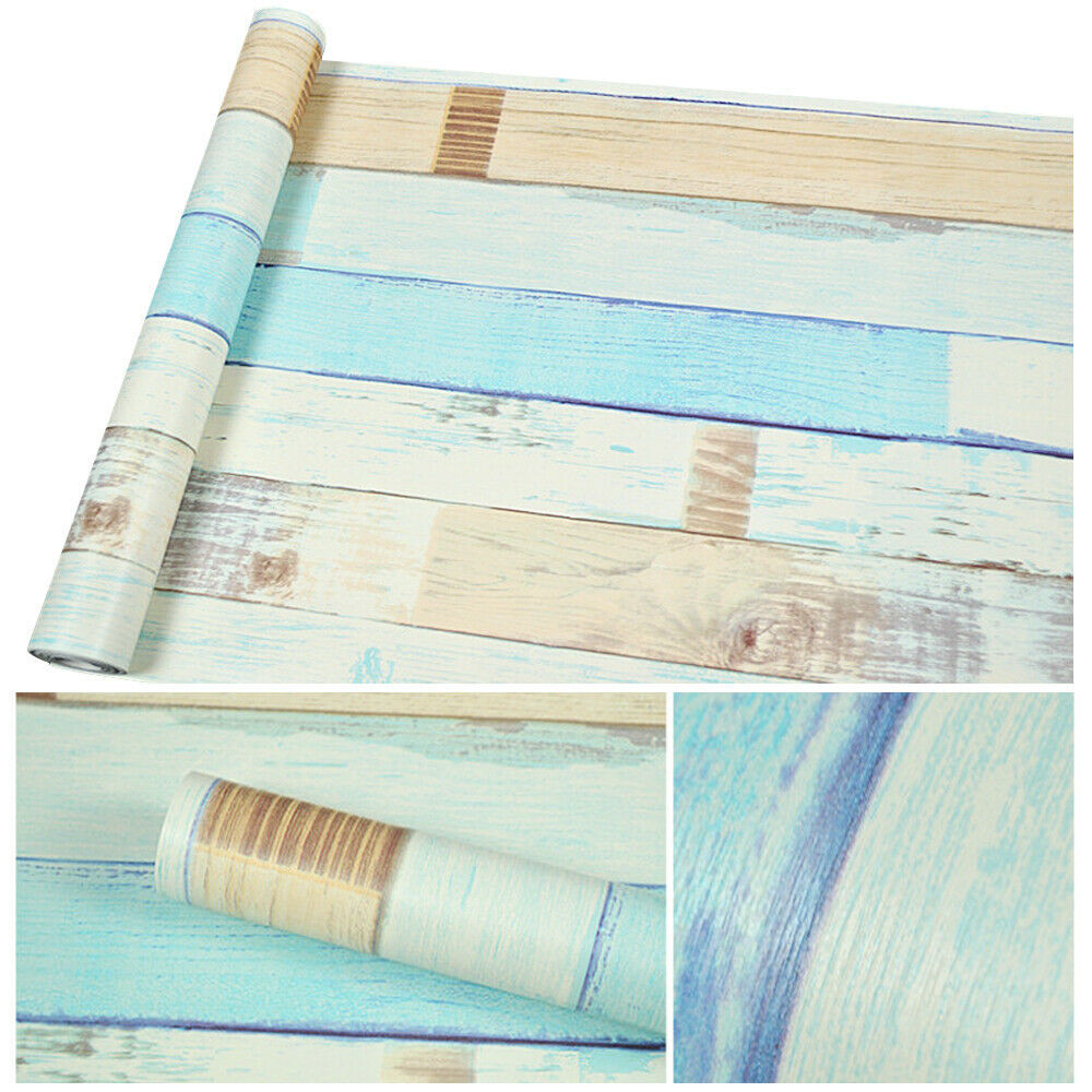 1x Roll 3D Wall Paper Brick Stone Rustic Effect Home Decor Self-adhesive Sticker