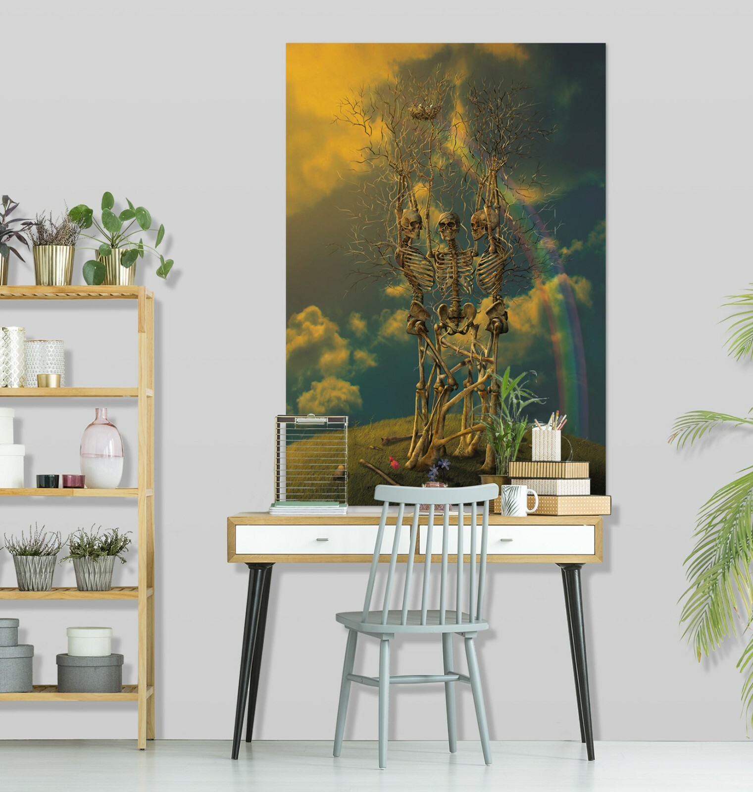 3D Lifecycle Rainbow A148 Wall Stickers Wall Murals Wallpaper Vincent Amy