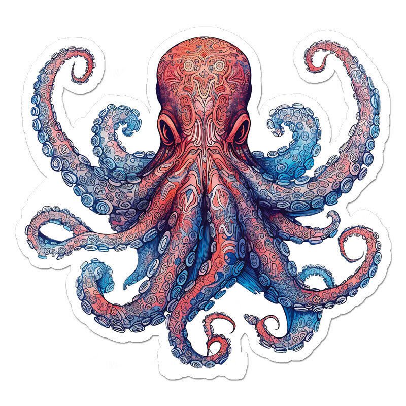 Octopus Sticker