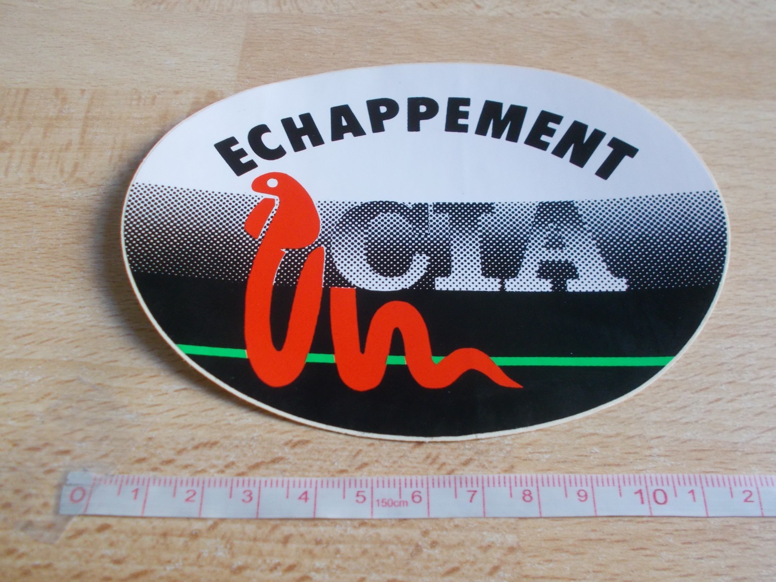 Sticker Exhaust Cia