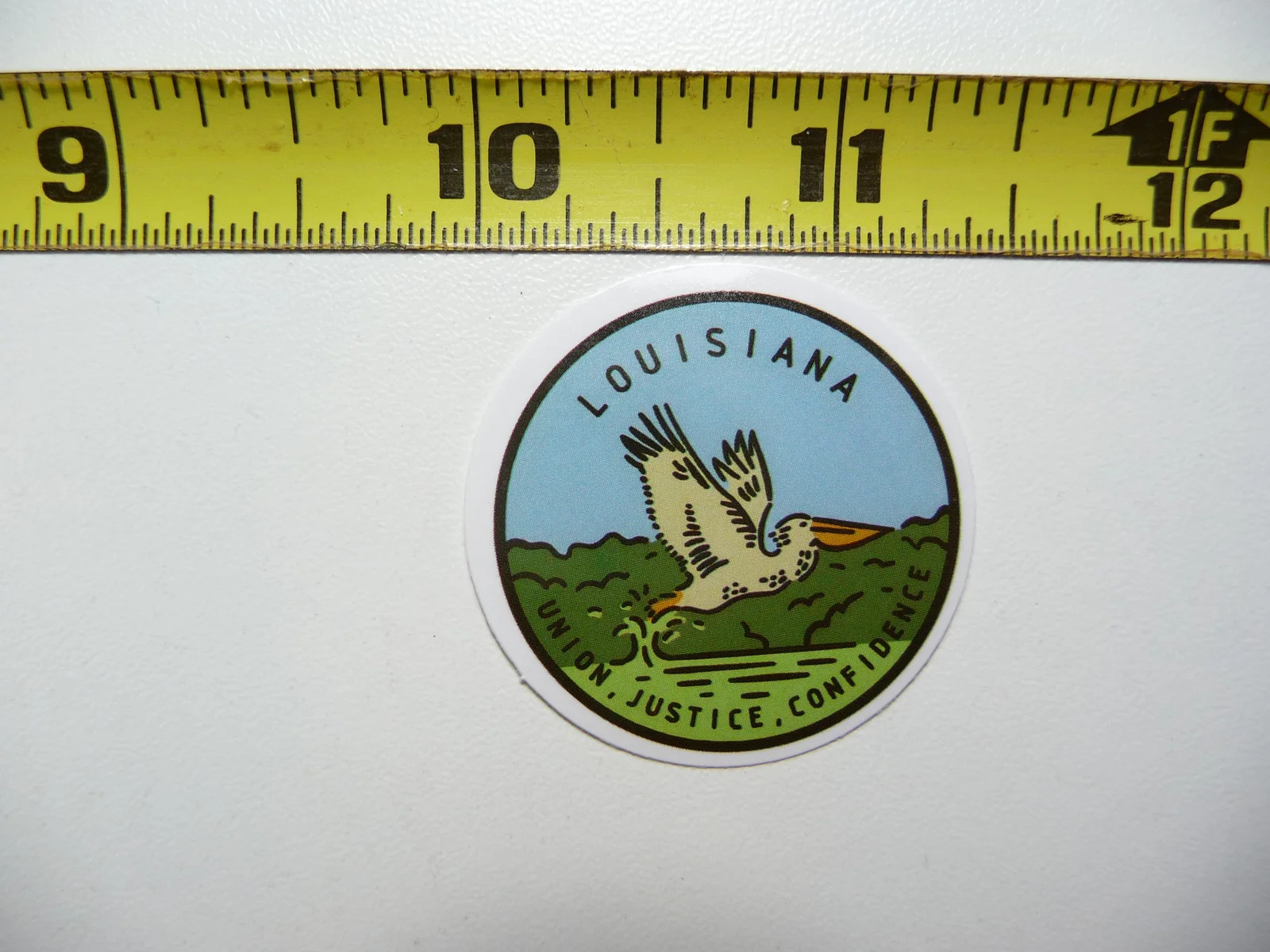 LOUISIANA SMALL STICKER DECAL LOVE HOME STATE MOTTO PRIDE FUN FUNNY