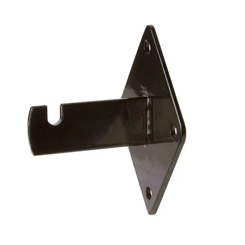 Econoco BLK/WB Black Wall Mount Bracket For Grid Panels (Pack of 96)